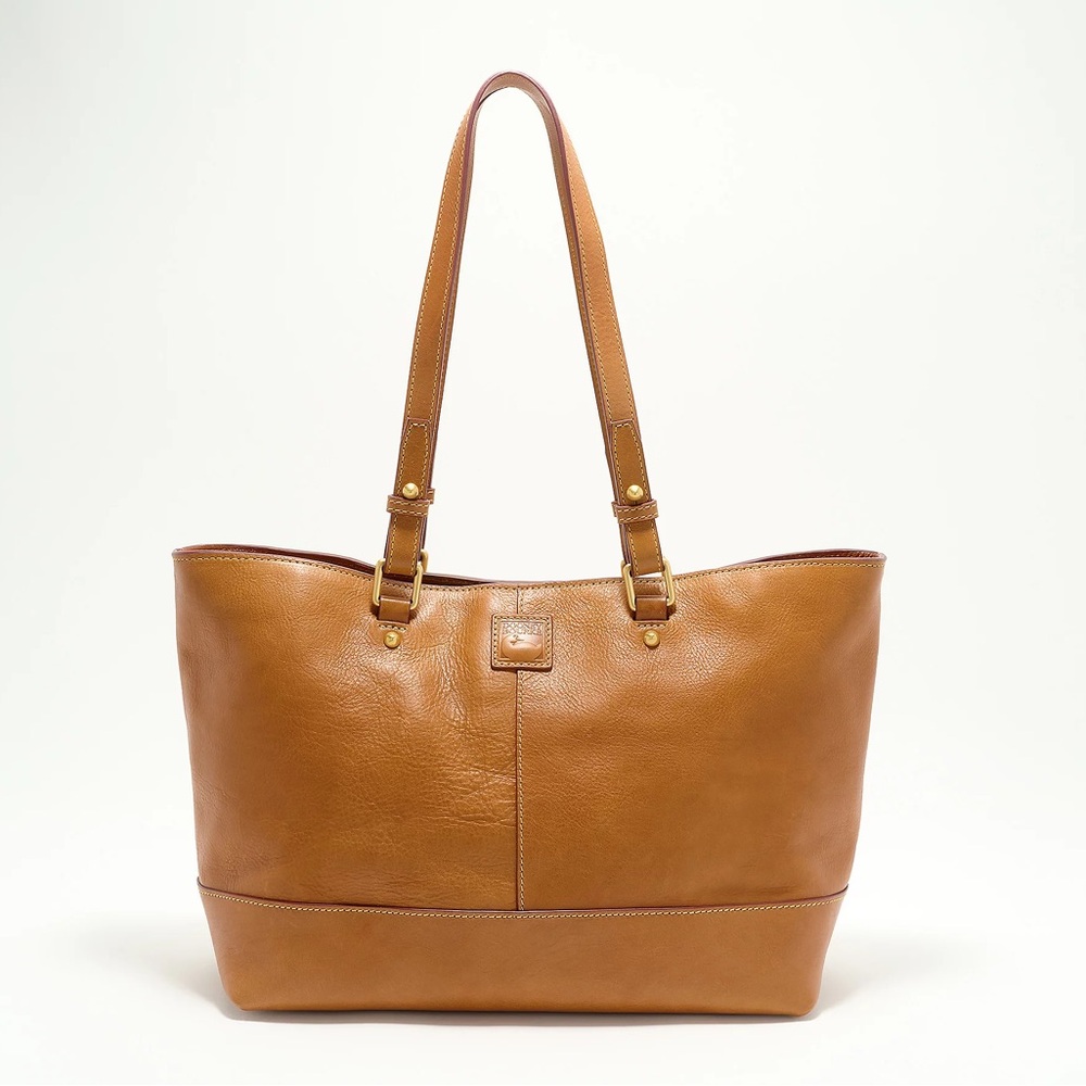 NWT - Dooney & Bourke Florentine Leather East/West Chelsea Tote in Natural - Picture 7 of 8